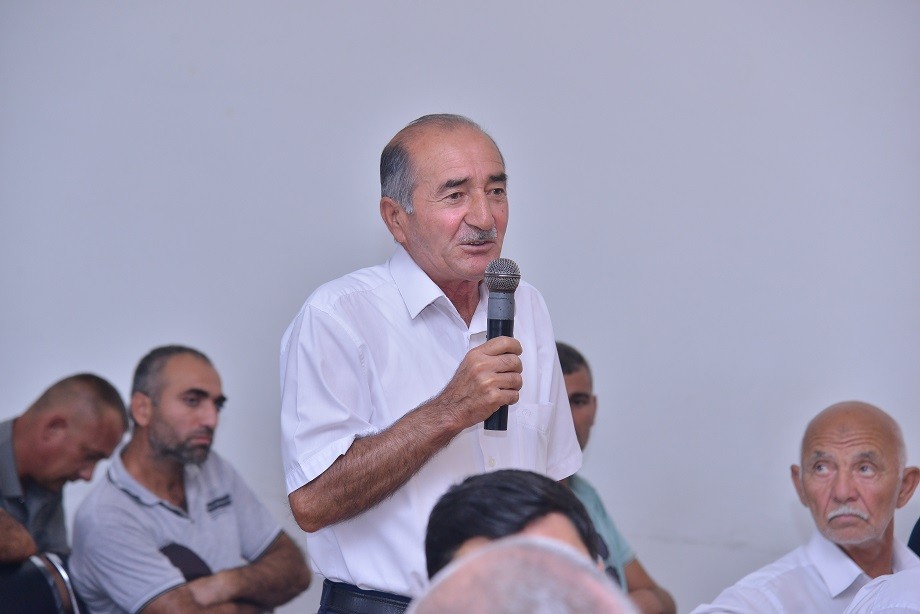 Süleyman Mikayılov Ələt sakinləri ilə görüşdü - FOTOLAR