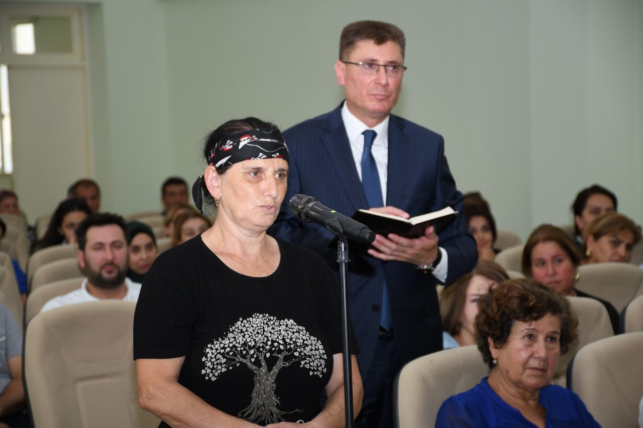 İcra başçısı Vaqif Həsənov növbəti səyyar-görüş keçirdi - FOTOLAR