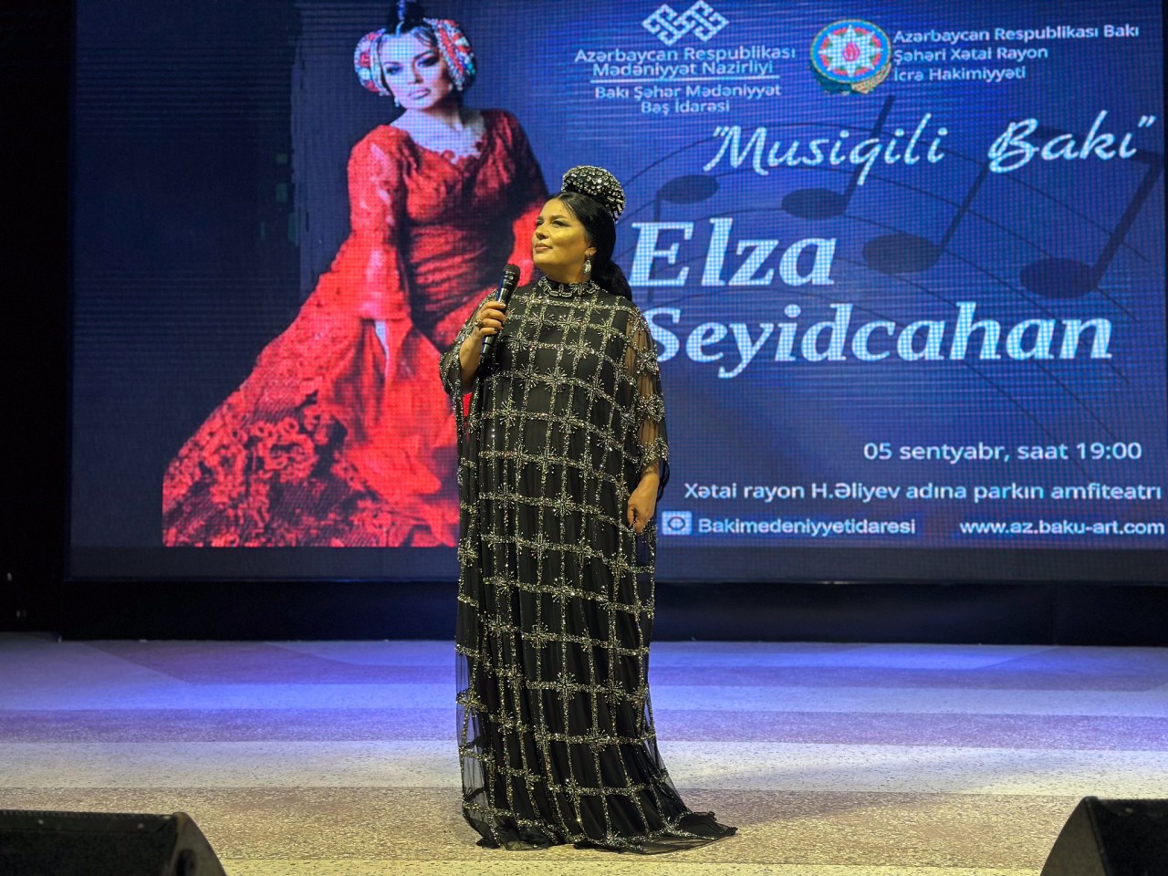 Xətaidə Elza Seyidcahanın konserti təşkil olunub - FOTOLAR