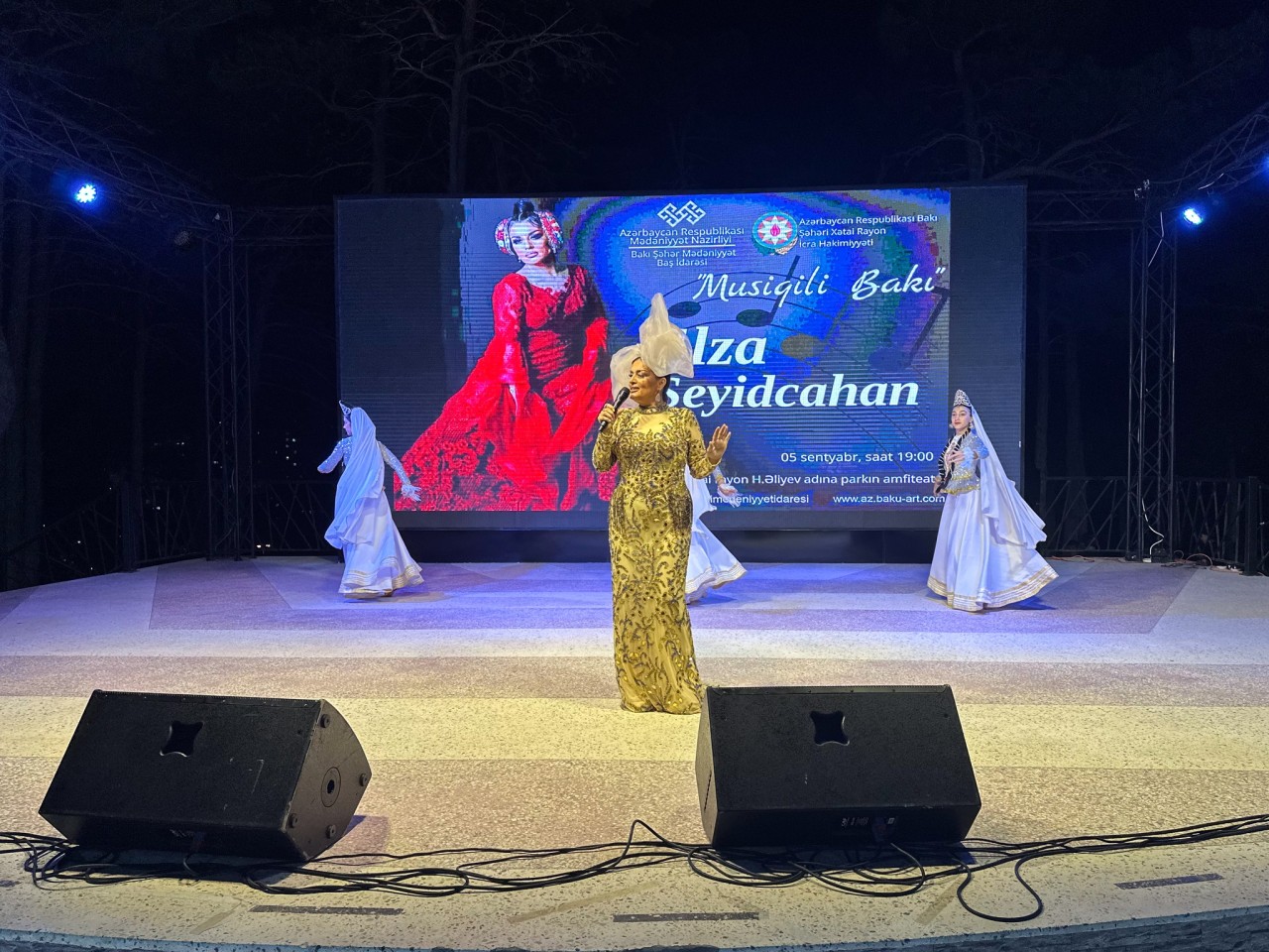 Xətaidə Elza Seyidcahanın konserti təşkil olunub - FOTOLAR