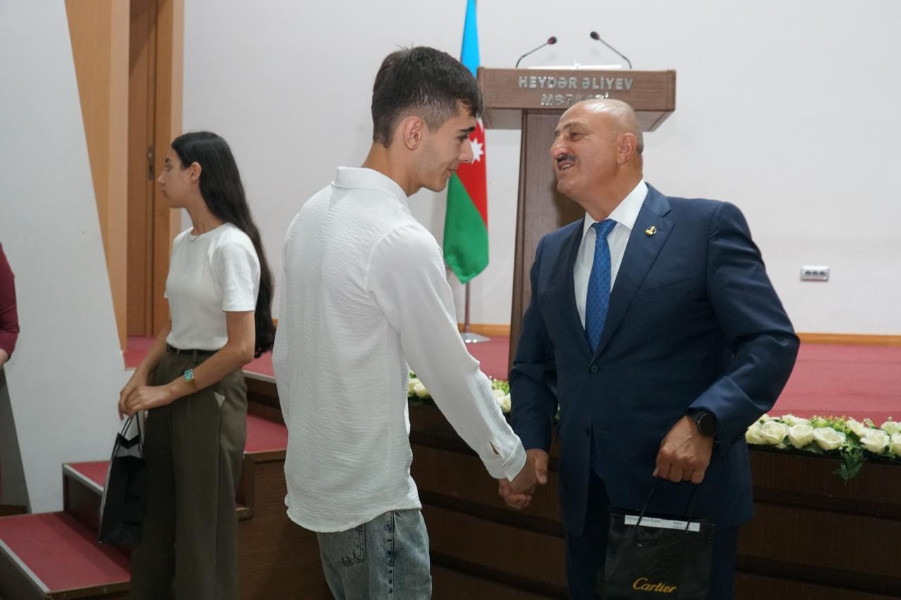 Zaqatalada “Tələbə adın mübarək – suveren Azərbaycan gənci” mövzusunda tədbir keçirilib - FOTOLAR