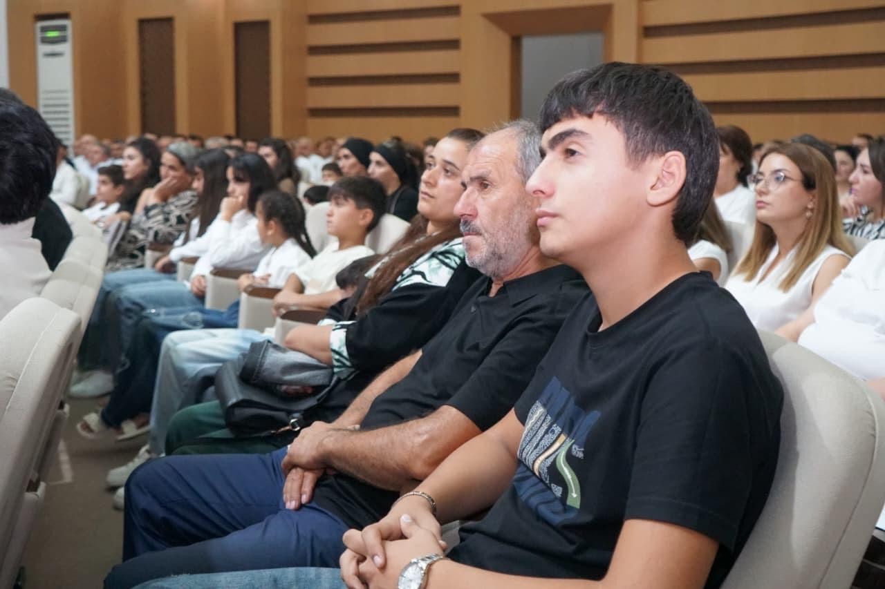 Zaqatalada “Tələbə adın mübarək – suveren Azərbaycan gənci” mövzusunda tədbir keçirilib - FOTOLAR