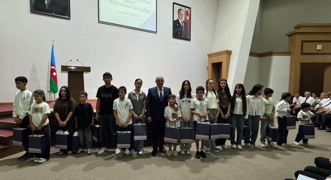 Zaqatalada “Tələbə adın mübarək – suveren Azərbaycan gənci” mövzusunda tədbir keçirilib - FOTOLAR