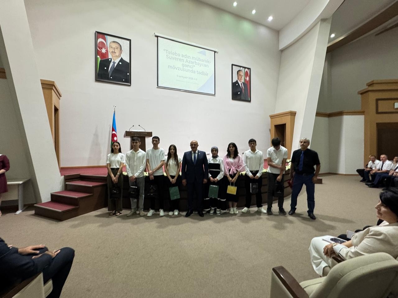 Zaqatalada “Tələbə adın mübarək – suveren Azərbaycan gənci” mövzusunda tədbir keçirilib - FOTOLAR