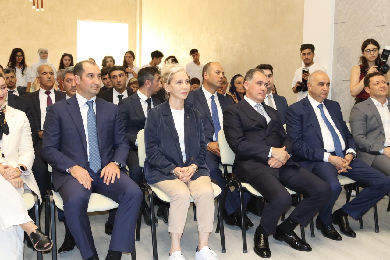 Mərzəndiyyə kəndində içməli su layihəsi həyata keçirilib - FOTOLAR