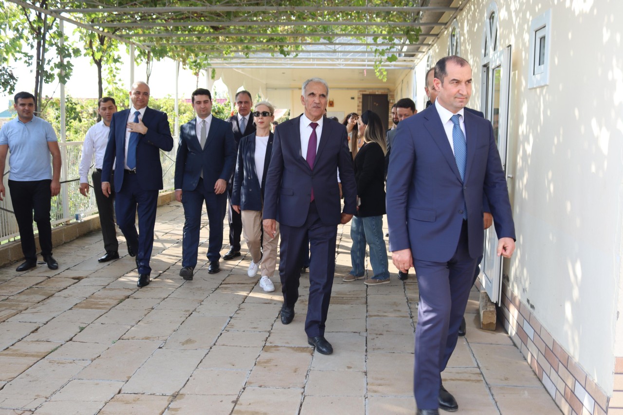 Mərzəndiyyə kəndində içməli su layihəsi həyata keçirilib - FOTOLAR