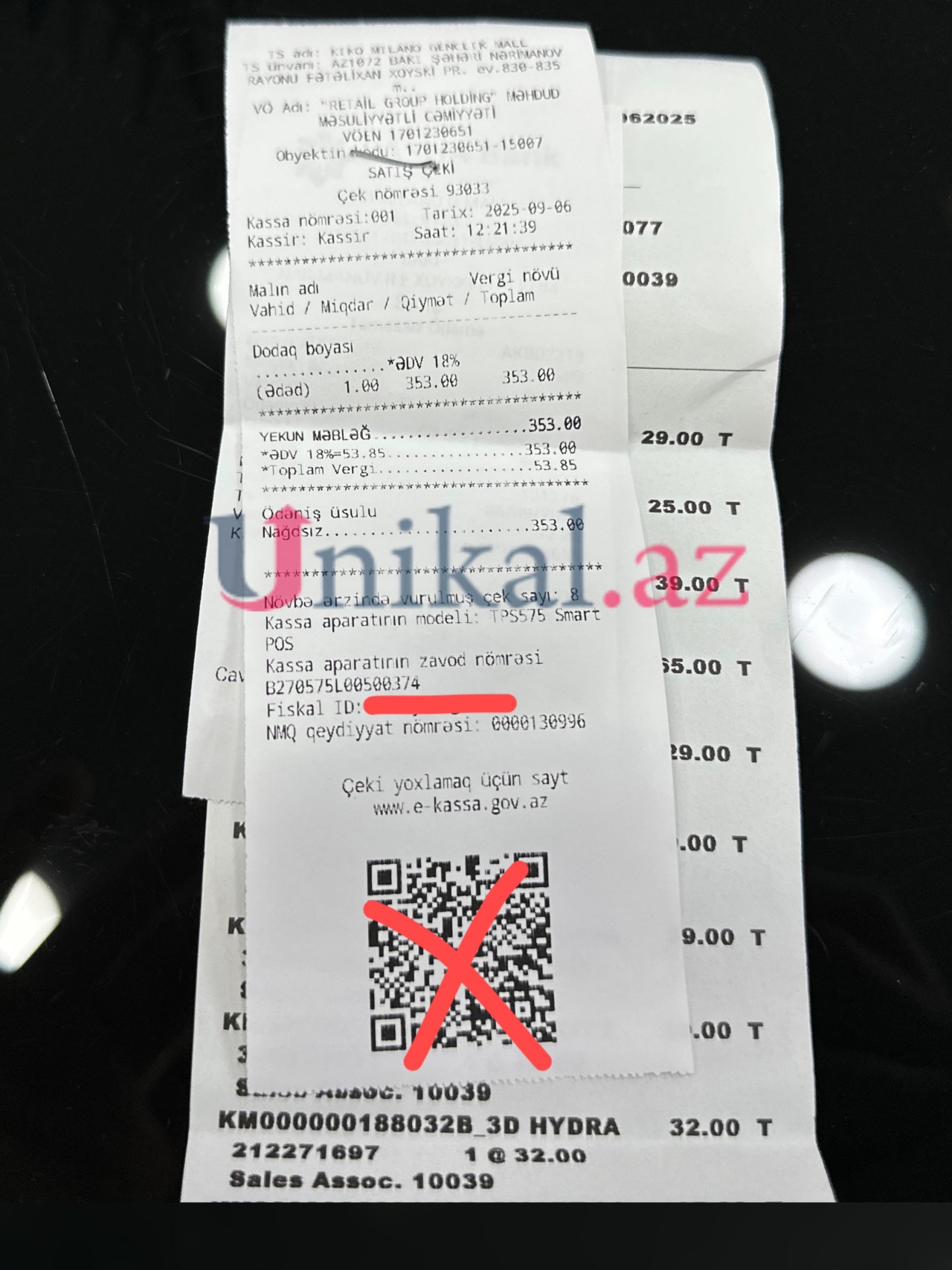 "Kiko Milano" mağazasından şikayət - FOTO