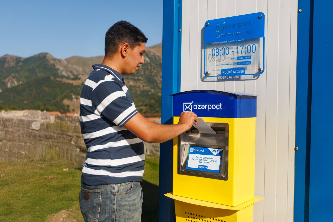“Azərpoçt” Kəlbəcərdə fəaliyyətə başladı - FOTOLAR
