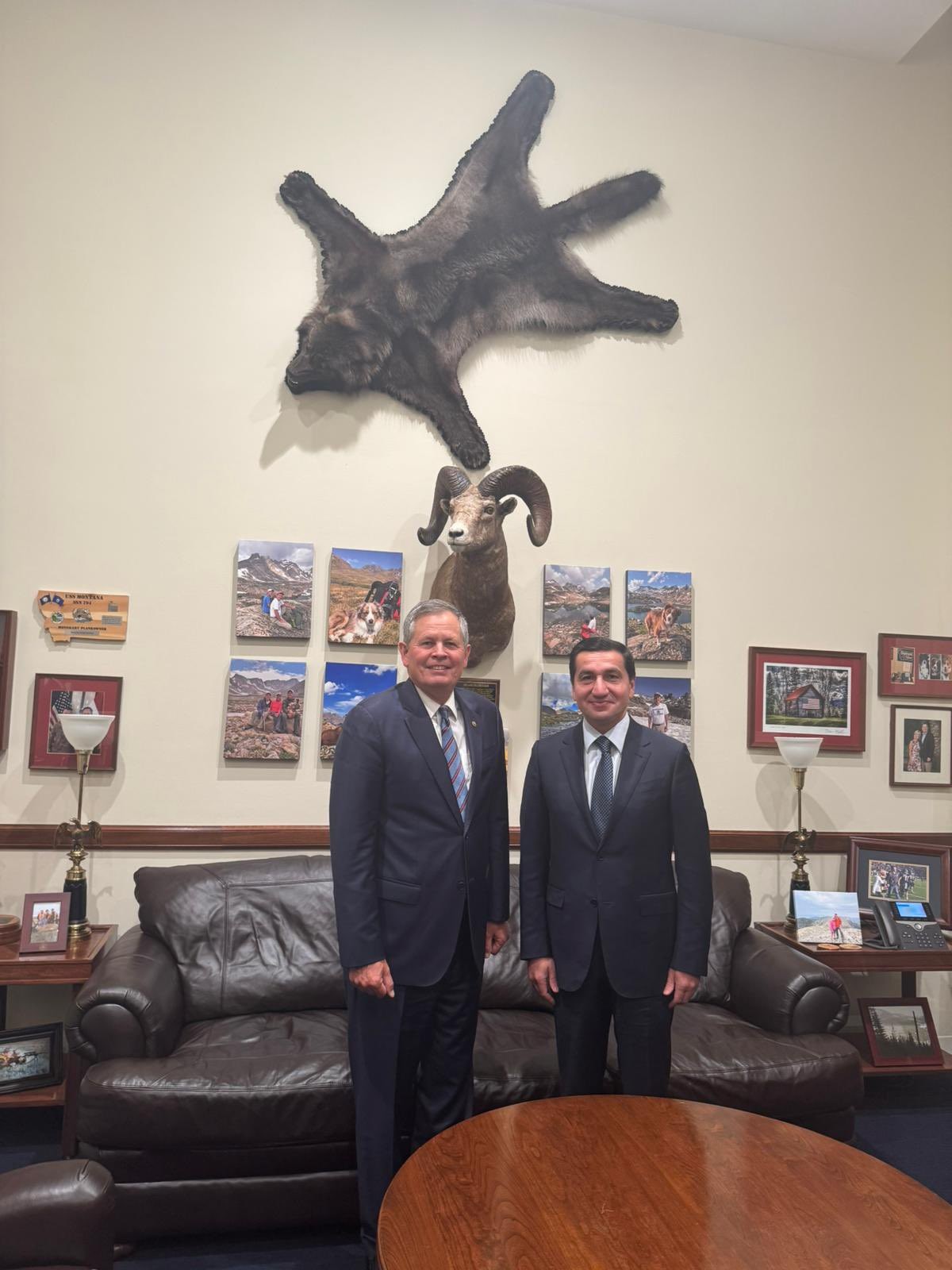 Hikmət Hacıyev ABŞ-də bir sıra görüşlər keçirdi - FOTO