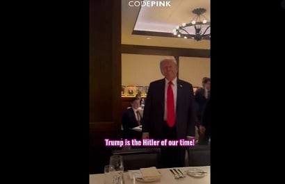 "Tramp dövrümüzün Hitleridir" sözünə belə reaksiya verdi (FOTO)