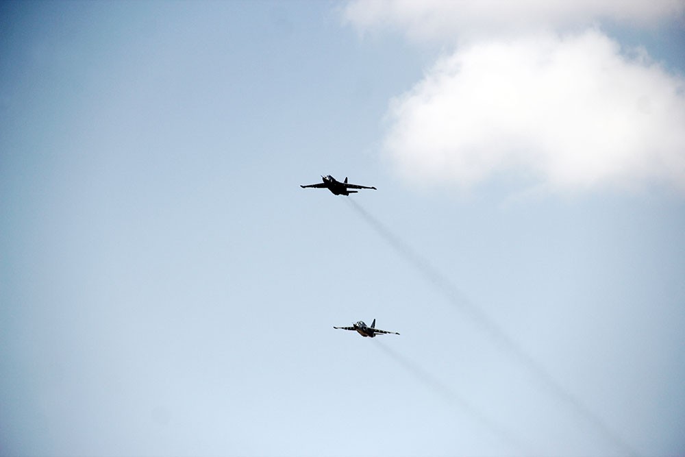 Ordumuzda praktiki məşğələlər icra olunub - VİDEO (FOTOLAR)