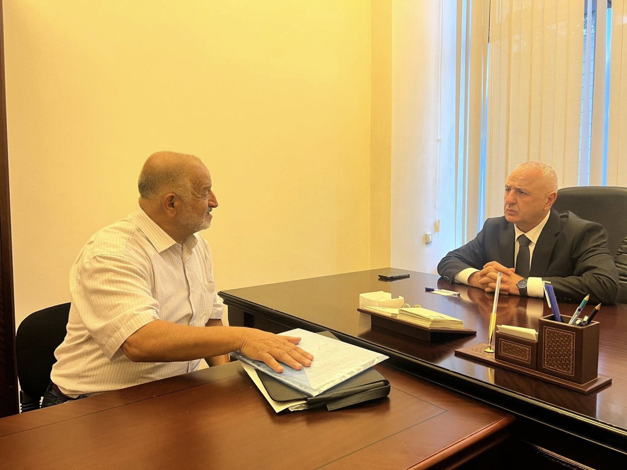 Ülvi Quliyev növbəti vətəndaş qəbulu keçirdi - FOTOLAR