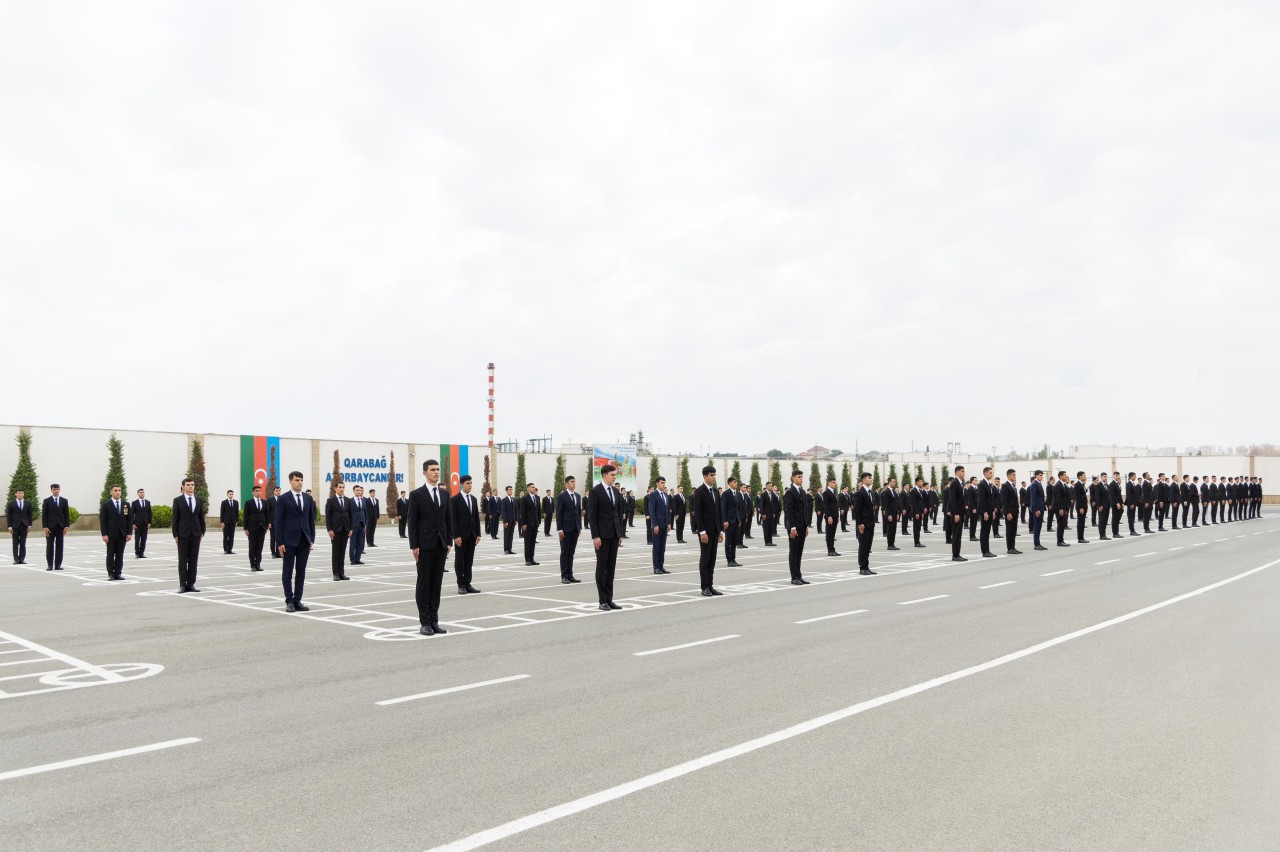 Vilayət Eyvazov sıra baxışı keçirdi - 19 müharibə iştirakçısı polisə qəbul olundu (FOTOLAR+VİDEO)