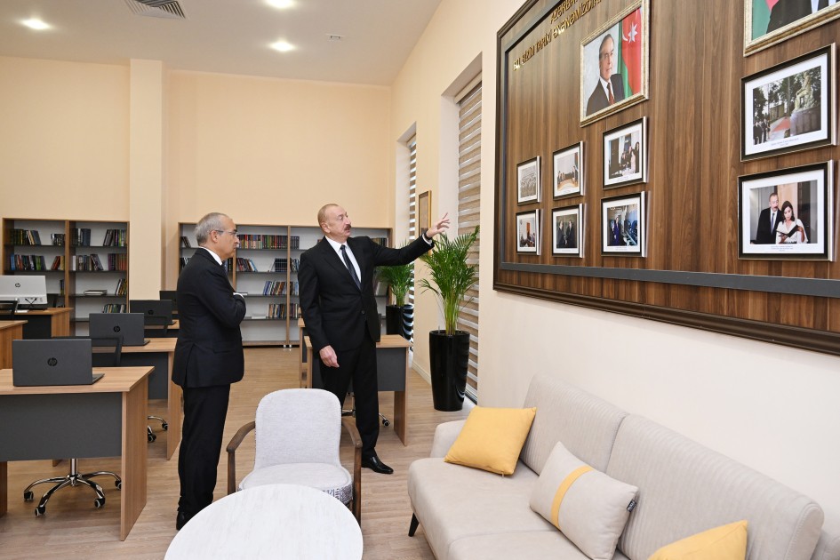 İlham Əliyev açılışda iştirak etdi - FOTOLAR