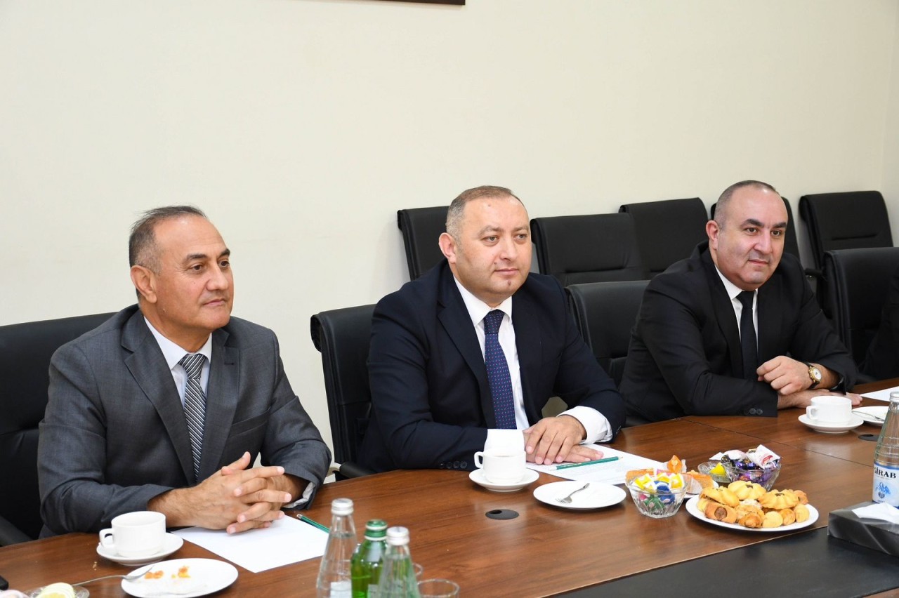 İğdır Universitetinin rektoru ADAU-ya səfər edib - FOTOLAR