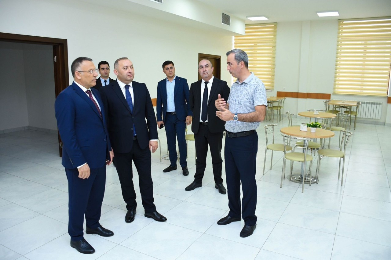 İğdır Universitetinin rektoru ADAU-ya səfər edib - FOTOLAR