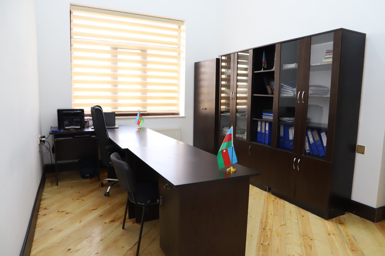 Seymur Orucov Ağstafa Rayon Dövlət Arxiv binasında olub - FOTOLAR