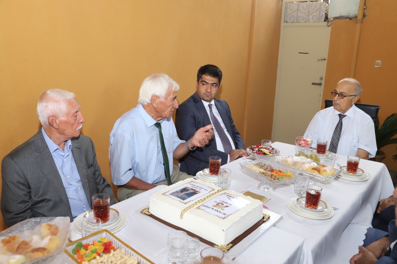 Ağstafada Aydın Tağızadənin yubileyi qeyd olunub - FOTOLAR