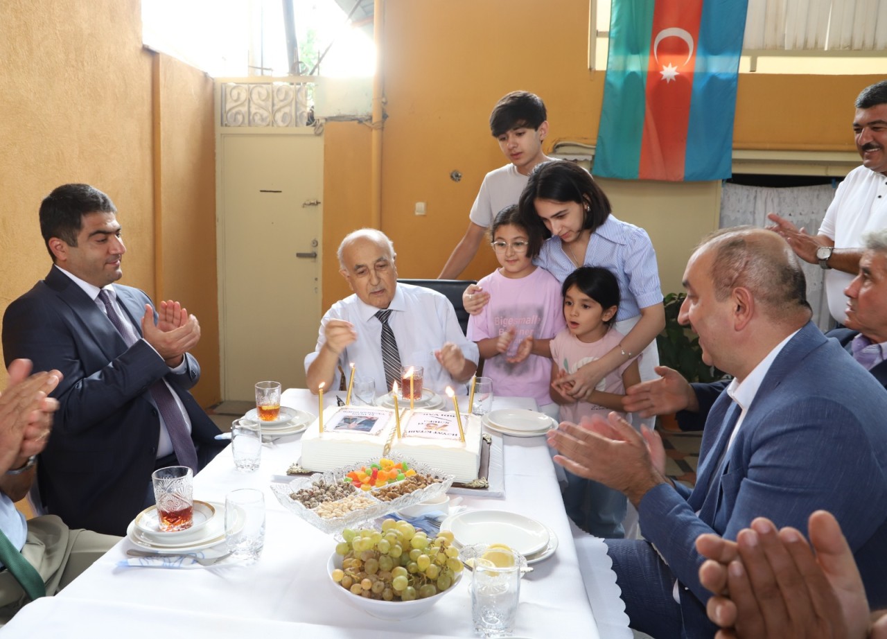 Ağstafada Aydın Tağızadənin yubileyi qeyd olunub - FOTOLAR