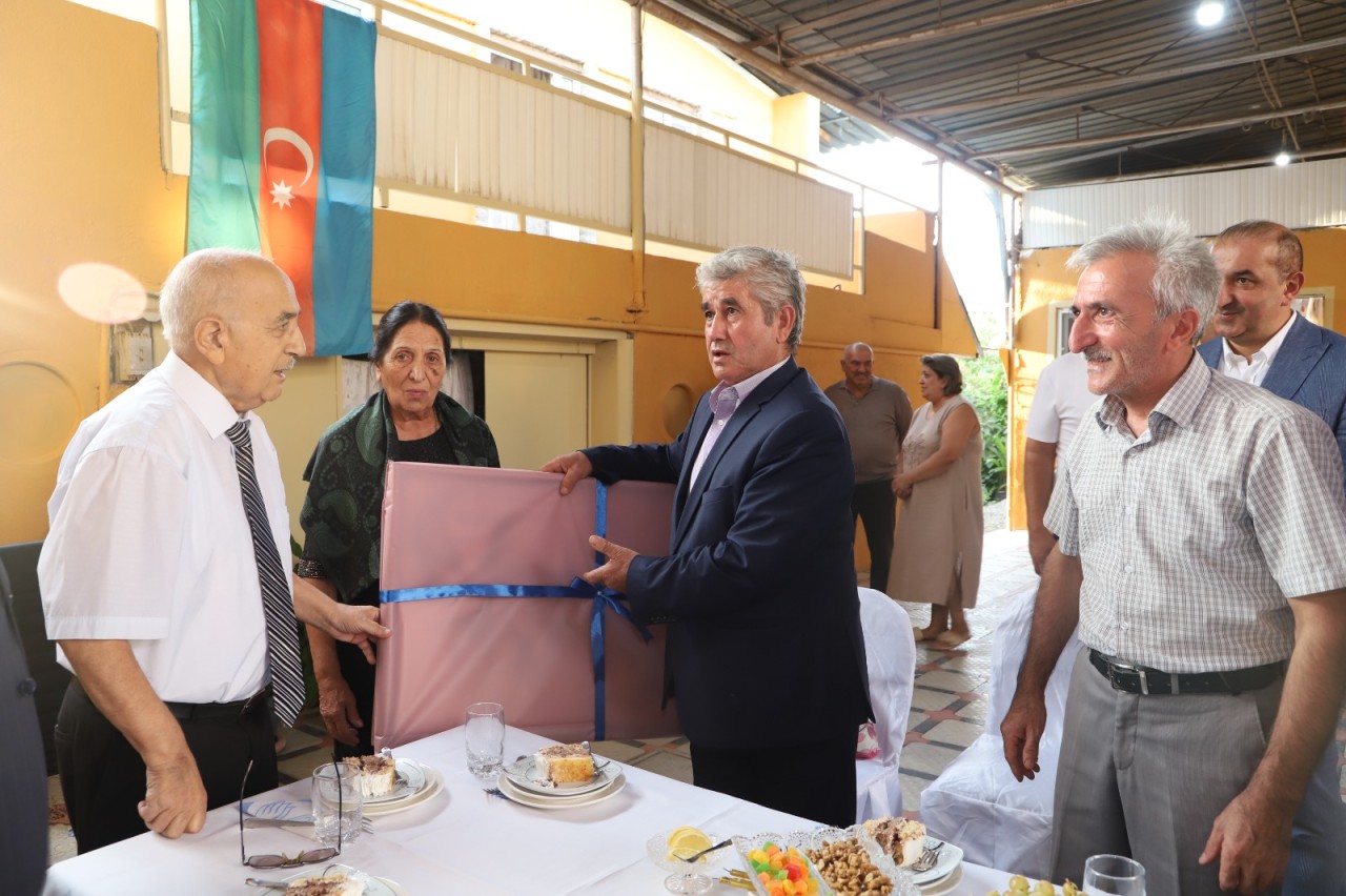 Ağstafada Aydın Tağızadənin yubileyi qeyd olunub - FOTOLAR