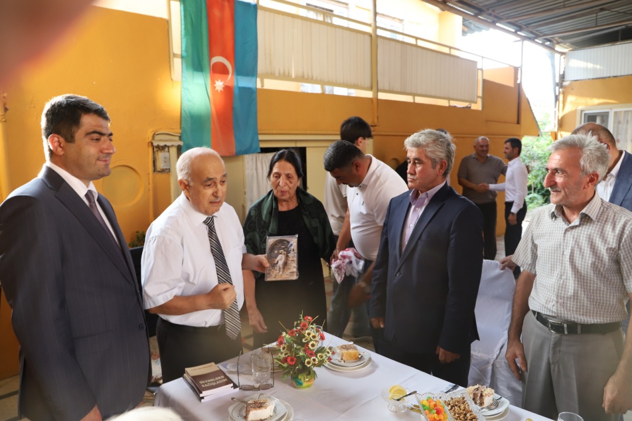 Ağstafada Aydın Tağızadənin yubileyi qeyd olunub - FOTOLAR
