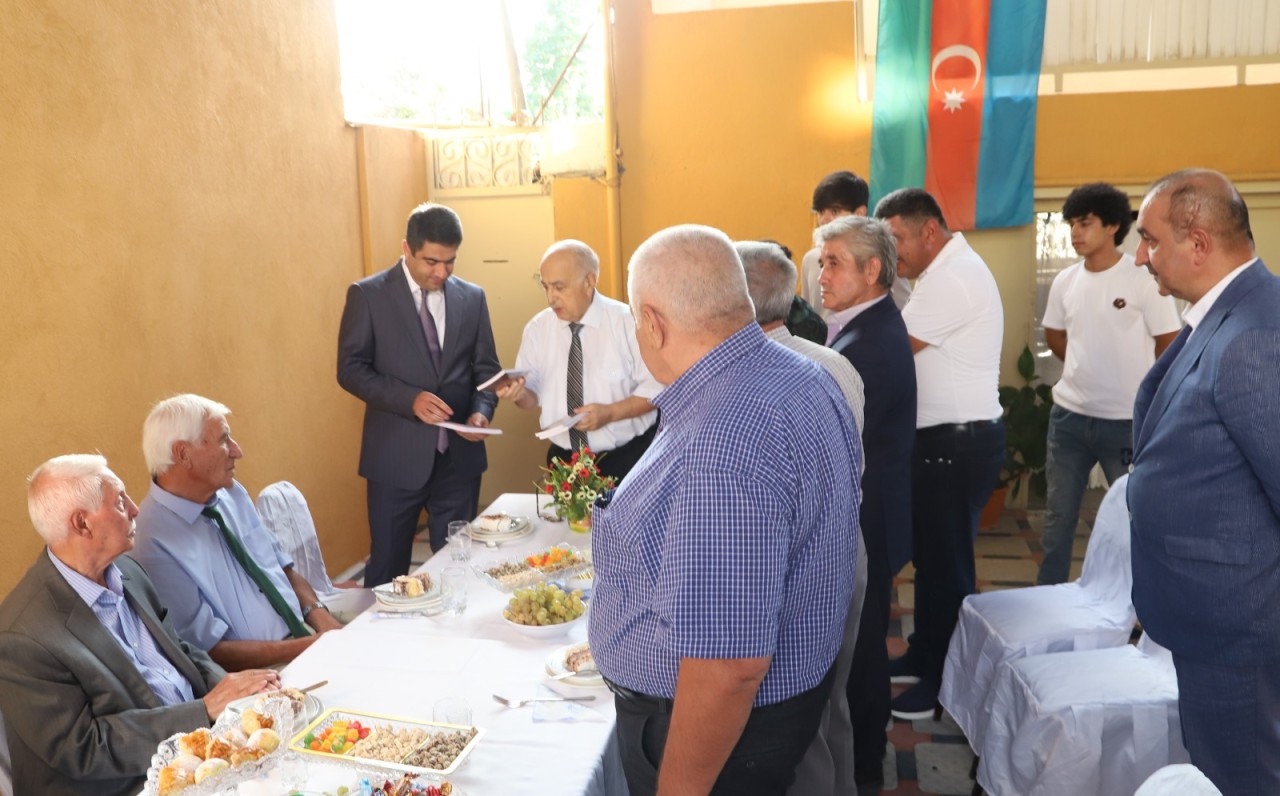 Ağstafada Aydın Tağızadənin yubileyi qeyd olunub - FOTOLAR
