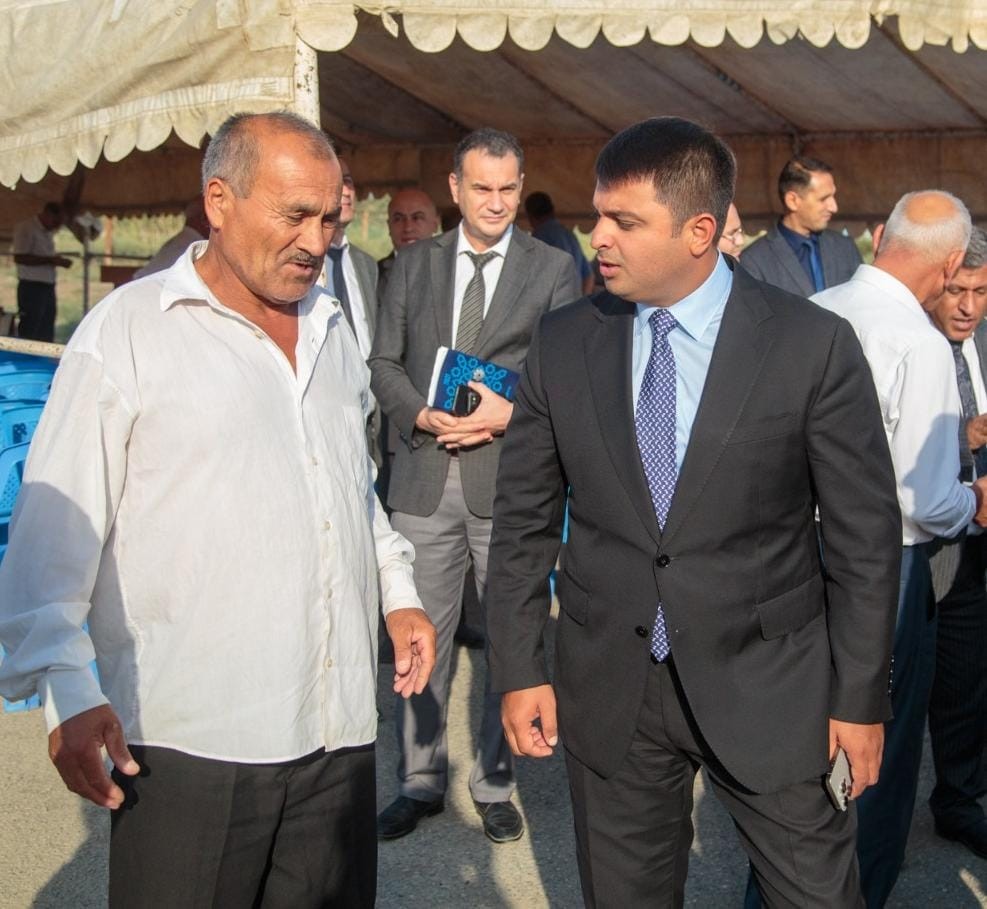 Neftçalanın icra başçısı səyyar görüş keçirib - FOTOLAR