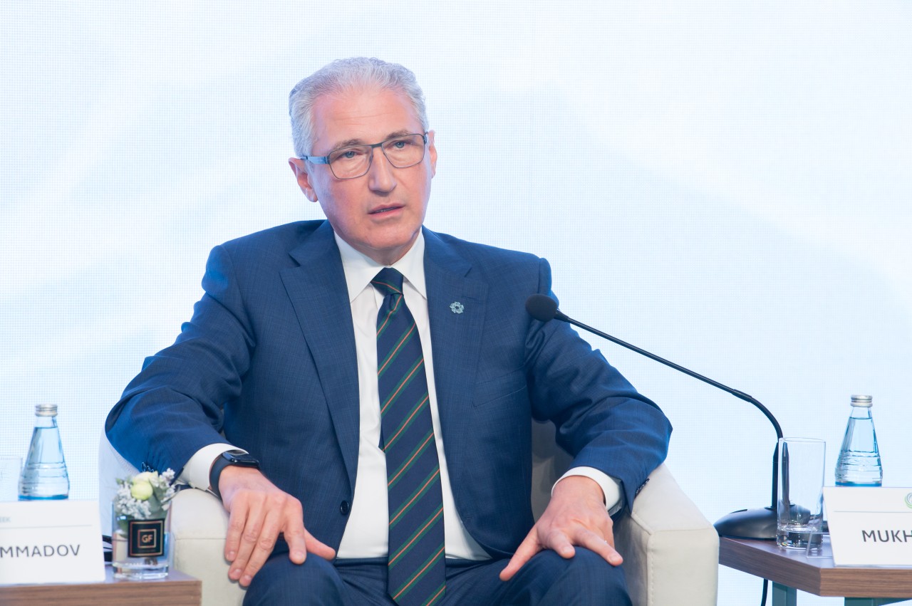 Nazir Məcnun Məmmədov konfransda çıxış edib - FOTOLAR