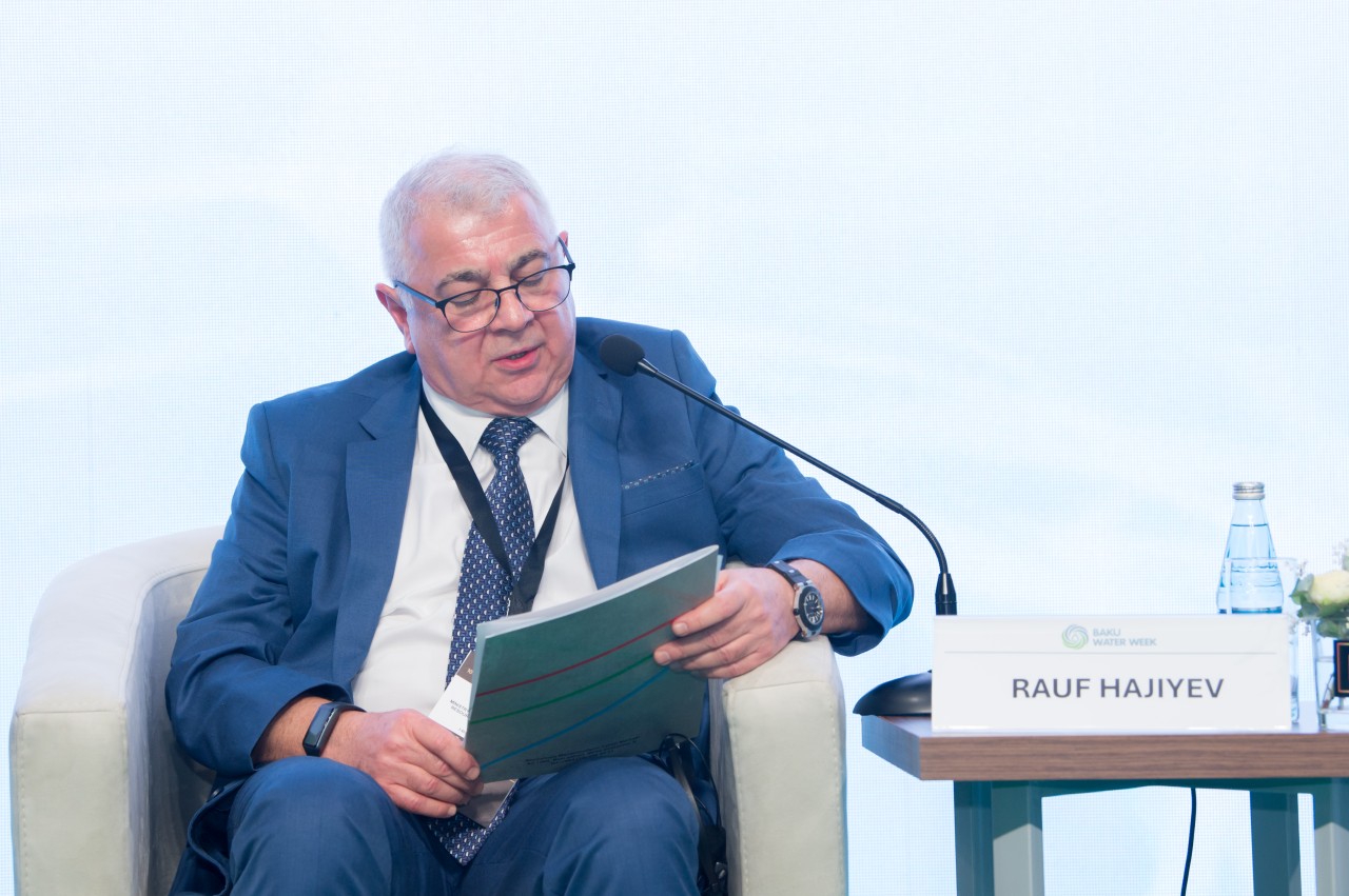 Nazir Məcnun Məmmədov konfransda çıxış edib - FOTOLAR