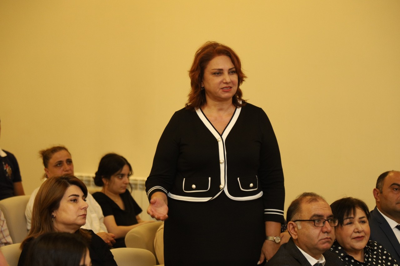 Xətai RİH-də yüksək bal toplayan gənclərlə görüş keçirilib - FOTOLAR