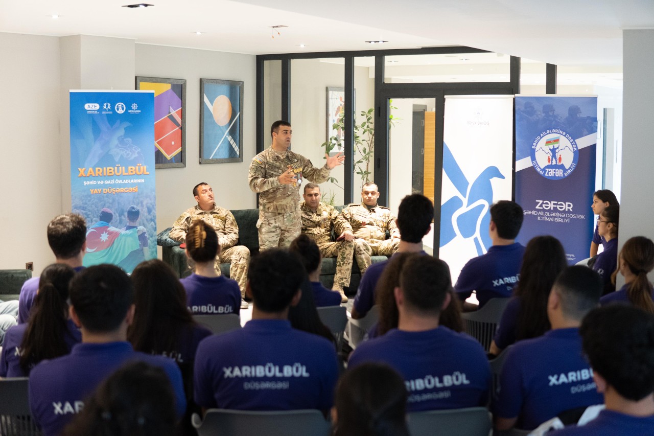 Şəhid və qazi övladları üçün “Xarıbülbül” yay düşərgəsi keçirilib - FOTOLAR