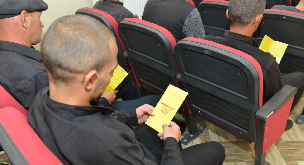 Məhkumlarla görüşlər keçirildi - FOTOLAR