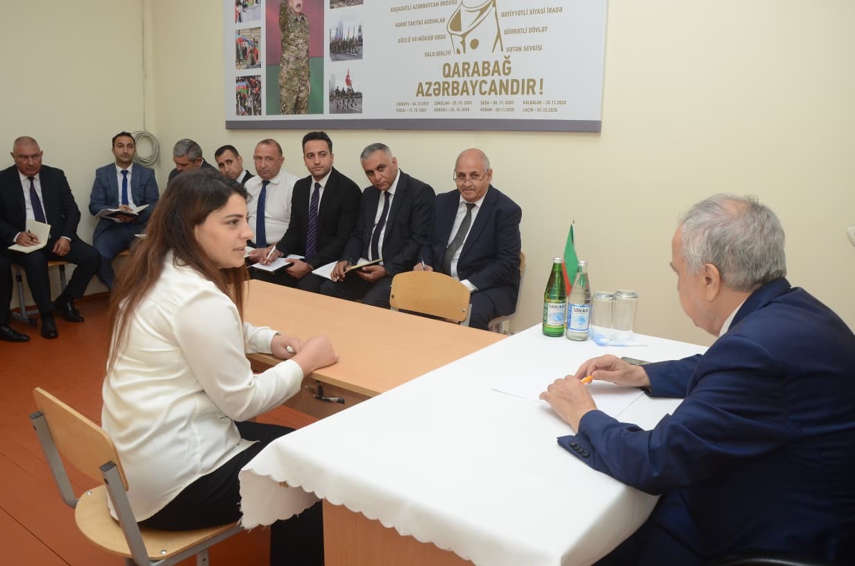 Malik İsaqov növbəti səyyar qəbul keçirdi - FOTOLAR