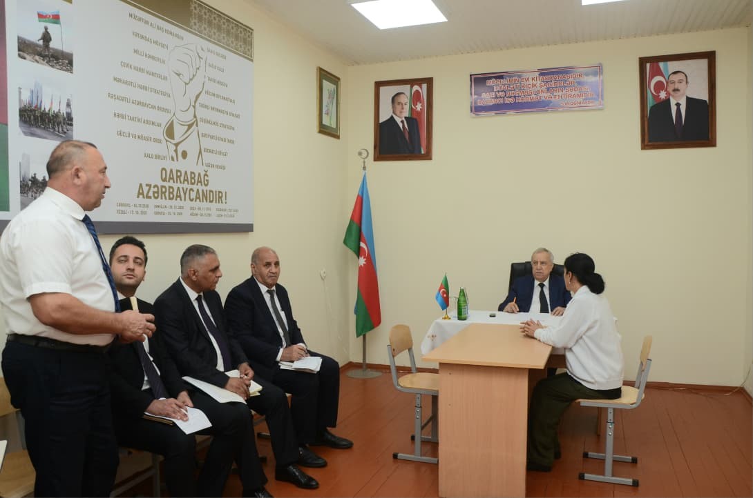 Malik İsaqov növbəti səyyar qəbul keçirdi - FOTOLAR