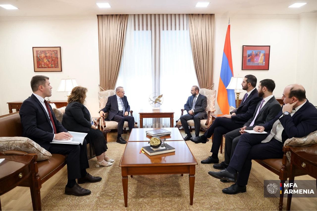 Mirzoyan Türkiyənin xüsusi nümayəndəsi Serdar Kılıçla görüşdü - FOTOLAR