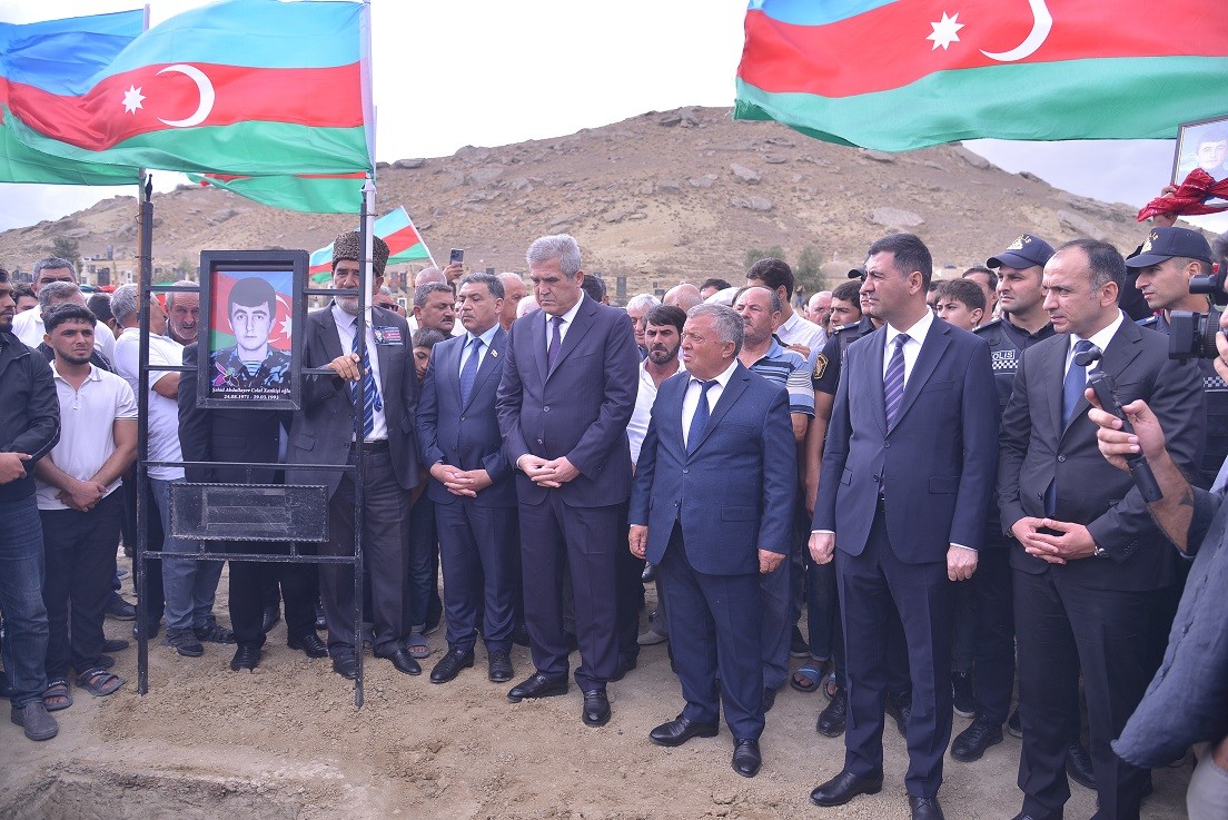 Şəhid Cəlal Abdullayev Qaradağda dəfn edildi - FOTOLAR