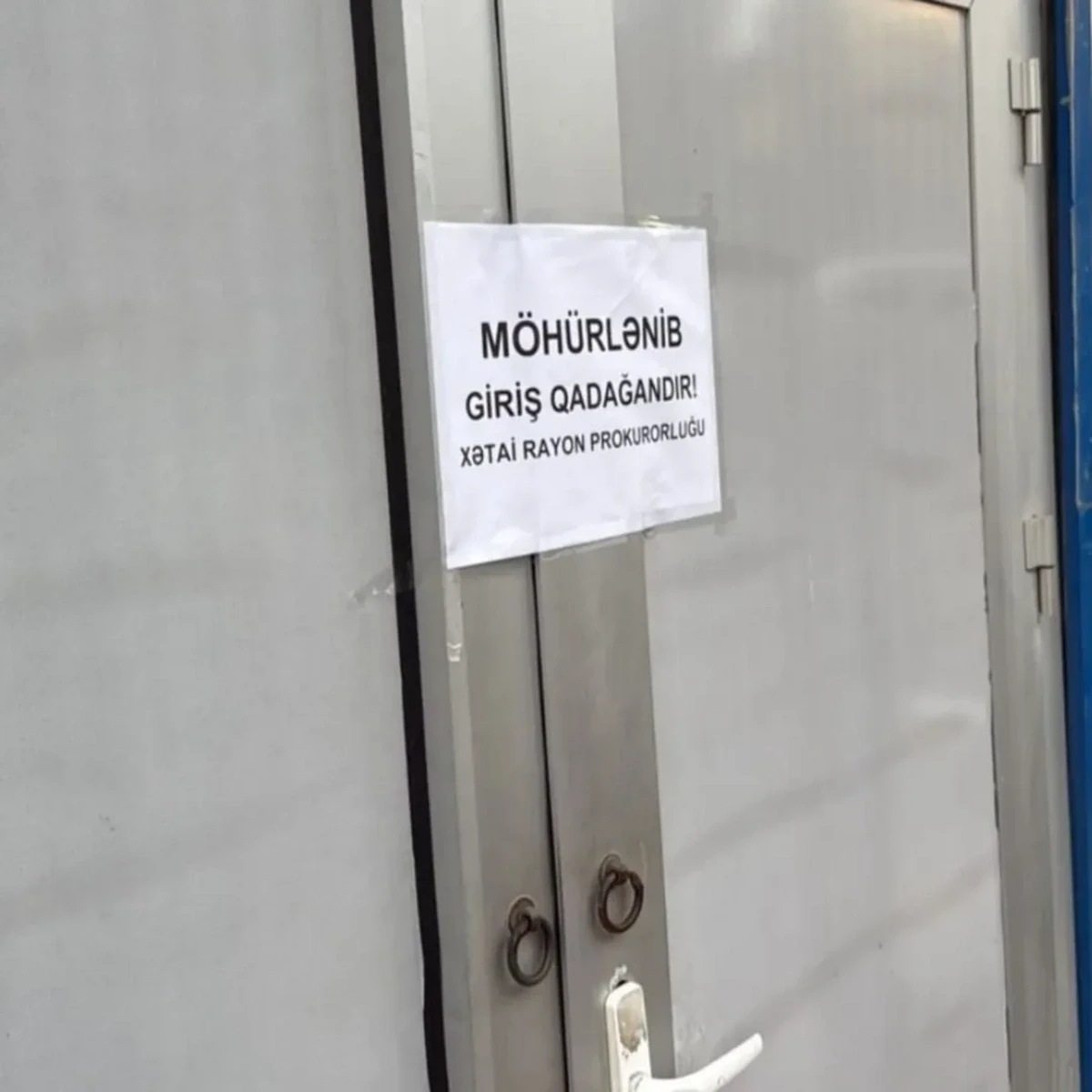 “Vüsal 300” barəsində cinayət işi başlanıldı - Ofisi möhürləndi