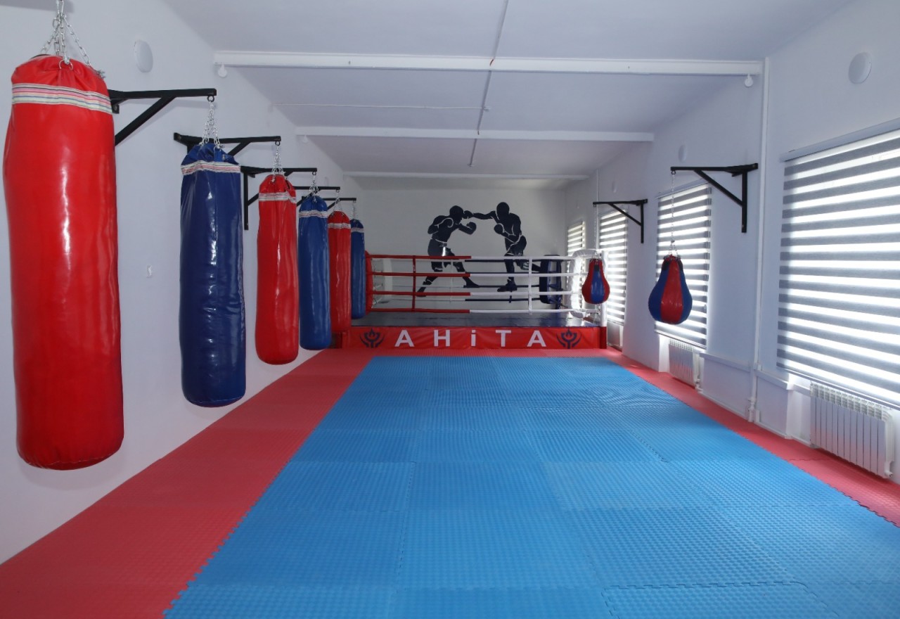 AHİİTA-nın idman zalında şərait yaxşılaşdırılıb - FOTOLAR