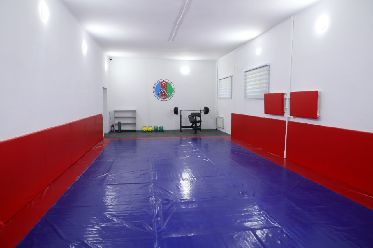 AHİİTA-nın idman zalında şərait yaxşılaşdırılıb - FOTOLAR