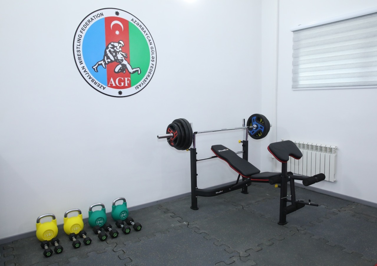 AHİİTA-nın idman zalında şərait yaxşılaşdırılıb - FOTOLAR