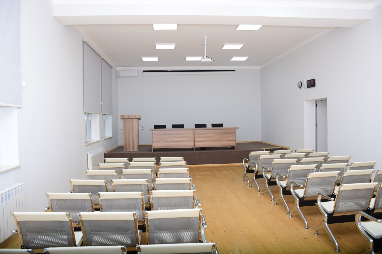 Ağdamda yeni məktəb binasının açılışı olub - FOTOLAR