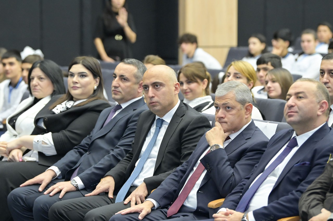 Emin Əmrullayev Bilik Gününü Şuşada qeyd etdi - FOTOLAR