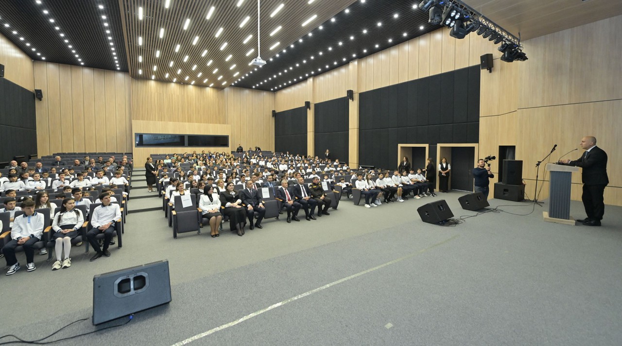 Emin Əmrullayev Bilik Gününü Şuşada qeyd etdi - FOTOLAR