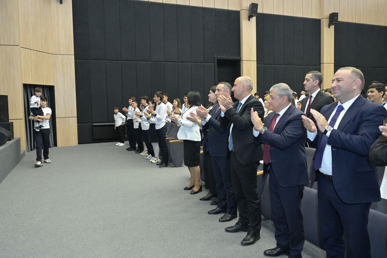 Emin Əmrullayev Bilik Gününü Şuşada qeyd etdi - FOTOLAR