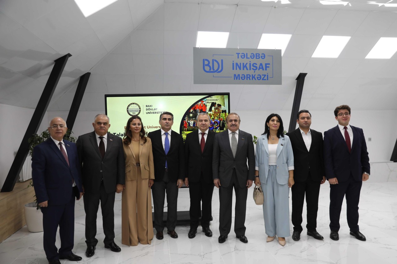 BDU-da Tələbə İnkişaf Mərkəzi açılıb - FOTOLAR