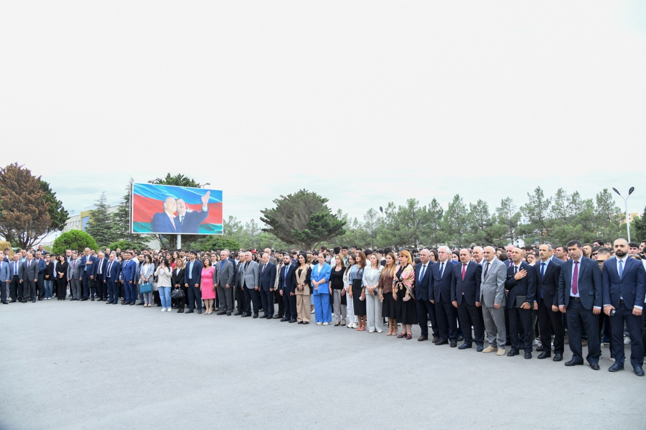 BMU-da yeni tədris ilinin başlanması qeyd olunub - FOTOLAR