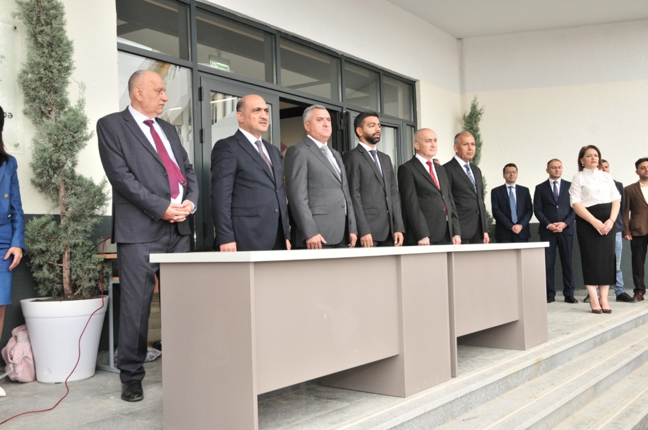 Abşeron rayonunda yeni məktəblərin açılışları olub - FOTOLAR