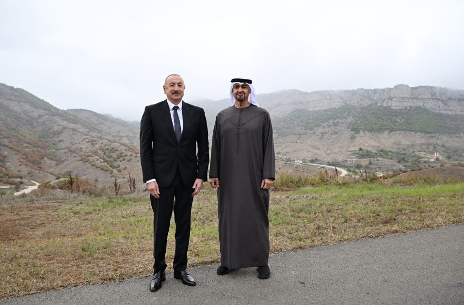 Prezidentlər Daşaltıda şəkil çəkdirdilər - FOTOLAR