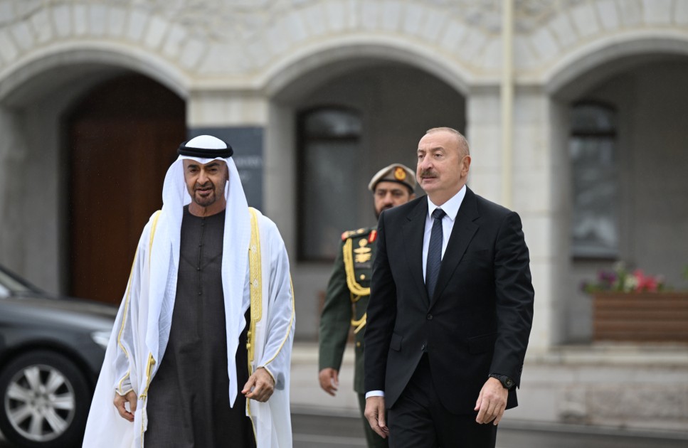 Şuşada rəsmi qarşılanma mərasimi olub - FOTOLAR