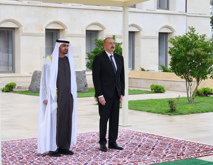 Şuşada rəsmi qarşılanma mərasimi olub - FOTOLAR